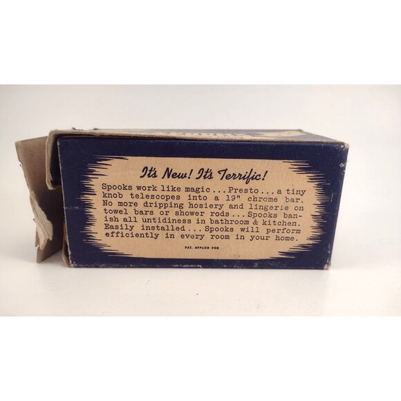 Vintage Winsor Spook Bar 19" Chrome Towel Bar Hosiery Lingerie Delicates RARE - Picture 4 of 9